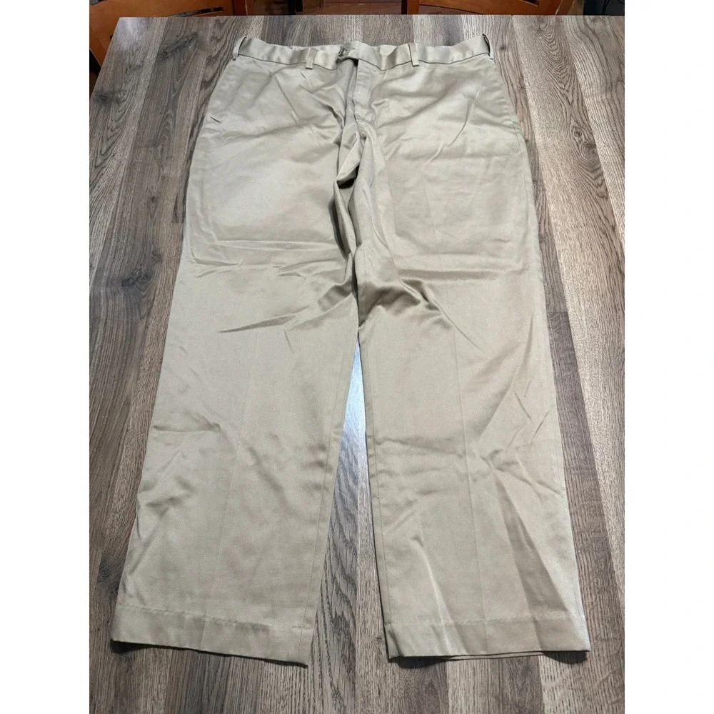 Banana Republic Pants Mens Size 40x30 Khaki Cotton Chino Straight Leg Flat Front